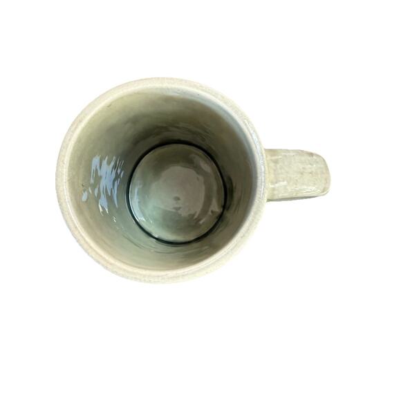 Noe Sure Mexico Hand Painted Tonala Large Mug Stein Vintage Folk Art Floral - Picture 6 of 10